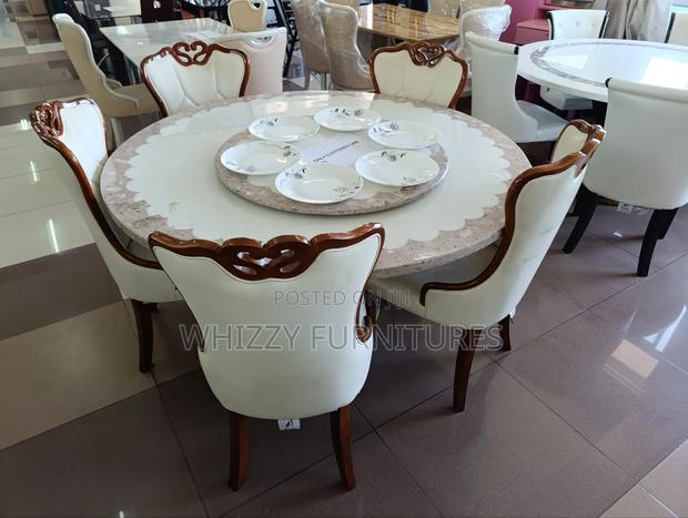 Modern Round Dining Table/Set - main view