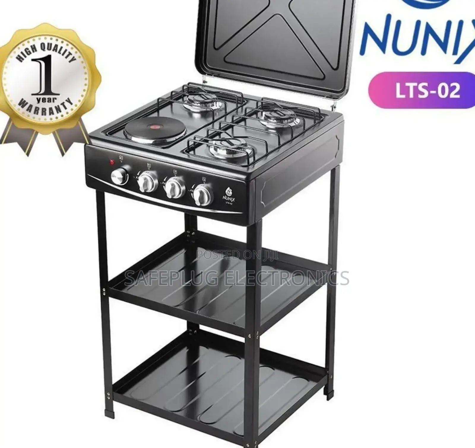 Nunix - Shelf-LTS 02 Nunix Standing Cooker 3+1e