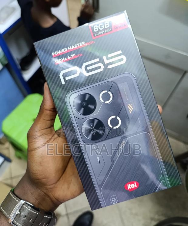 New Itel P65 128 GB Black