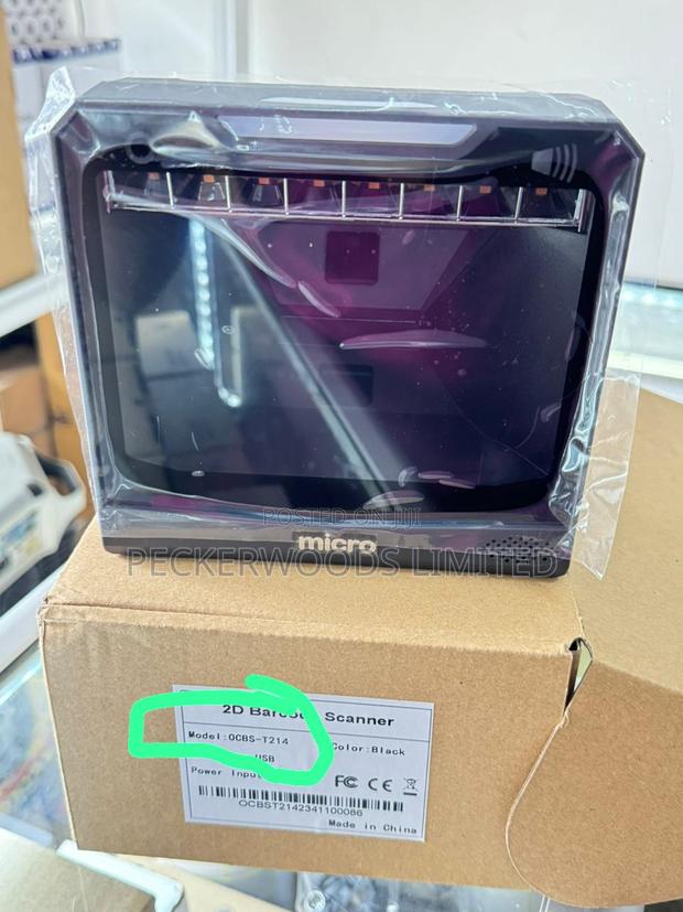 Micro Table Mount Barcode Scanner - main view