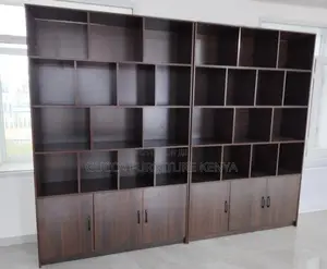 Cabinets: Simple Wooden Home Office Executive Bookcase