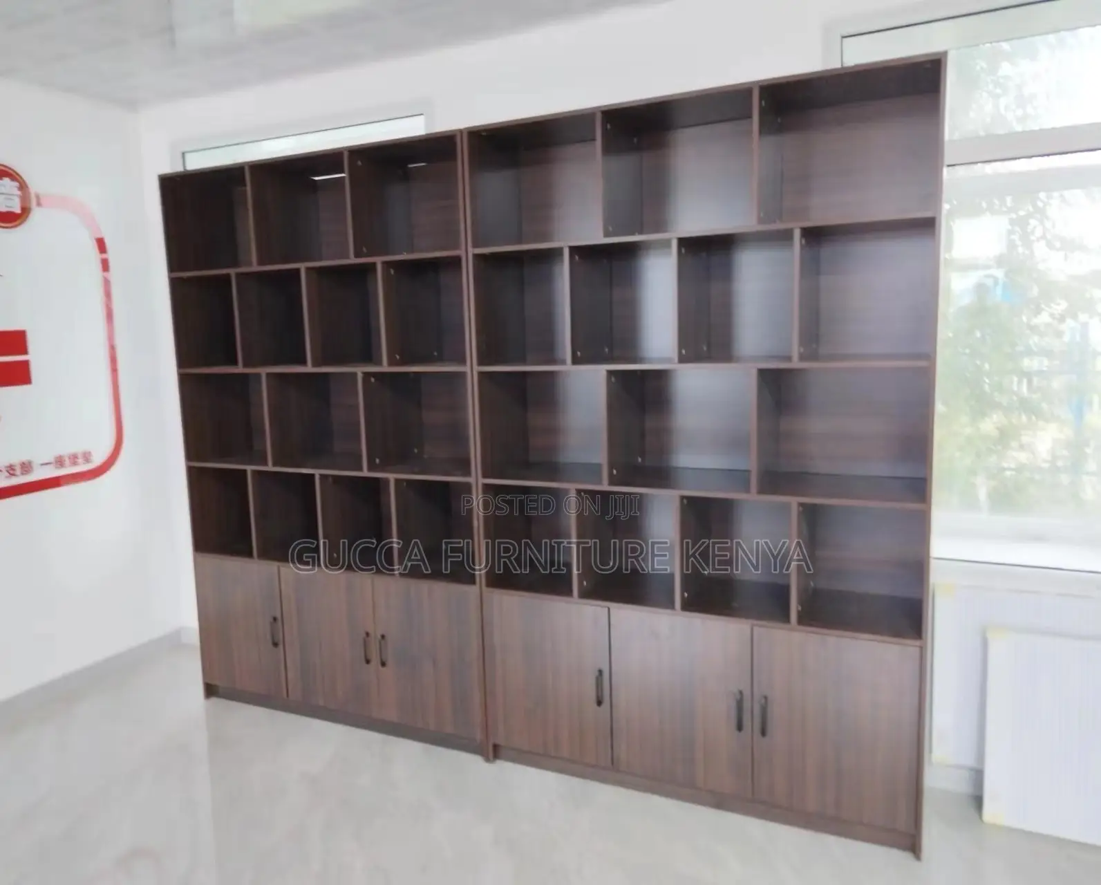 Cabinets: Simple Wooden Home Office Executive Bookcase