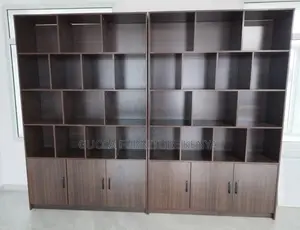 Cabinets: Simple Wooden Home Office Executive Bookcase