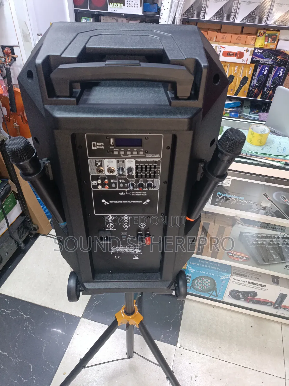 Lexsen 15 Inch Powered Plus Speaker Stand