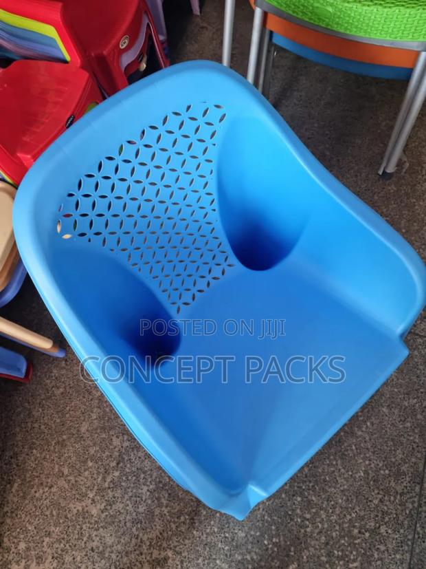 Light Blue Arm Chair. - thumbnail 5