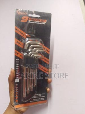 Chrome Vanadium Steel 9 Pieces Ball Point - thumbnail 2