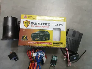 Eurotec Car Alarm System With Cutoff