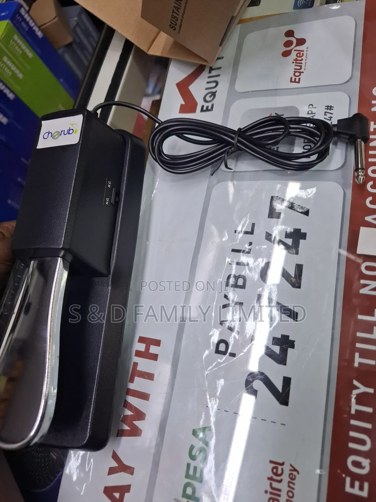 Keyboard Sustain Pedal