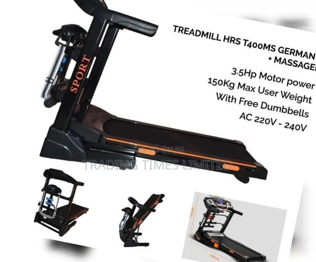 Auto Incline Treadmill With Massage Belt