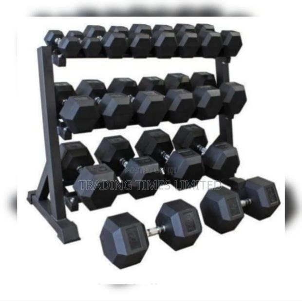 Hexagon Dumbbells(Sold Per Single Hand) 20kg