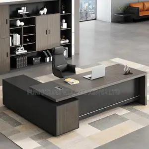 Executive Tables; 1600mm L-Shaped Boss Office Desk