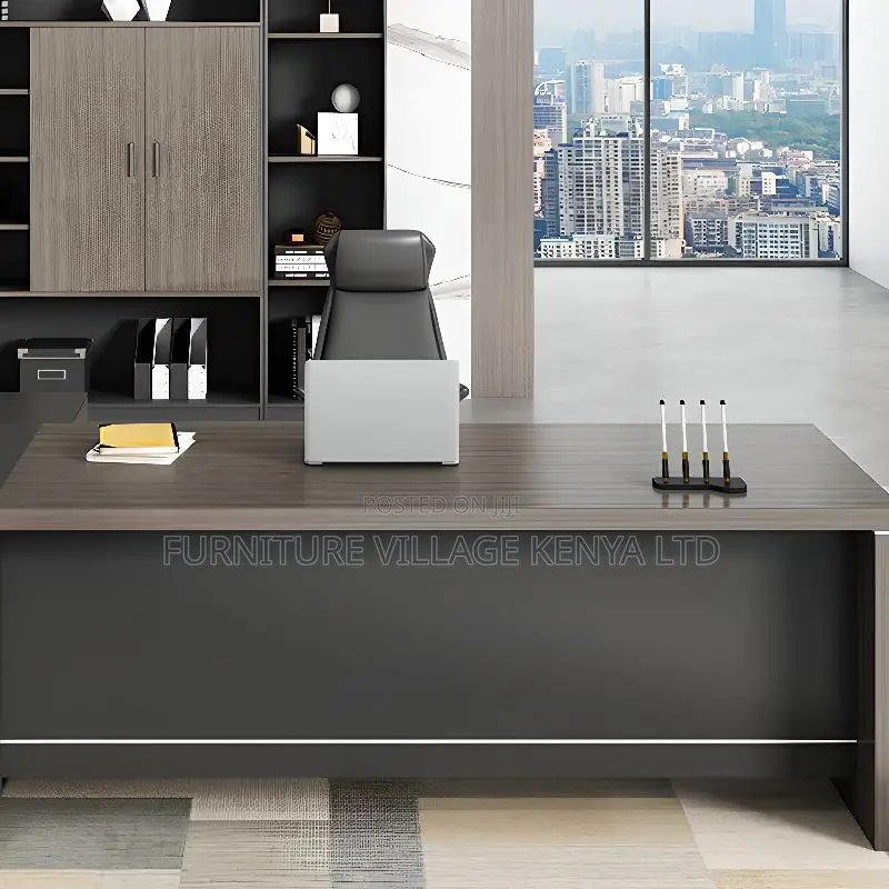 Executive Tables; 1600mm L-Shaped Boss Office Desk