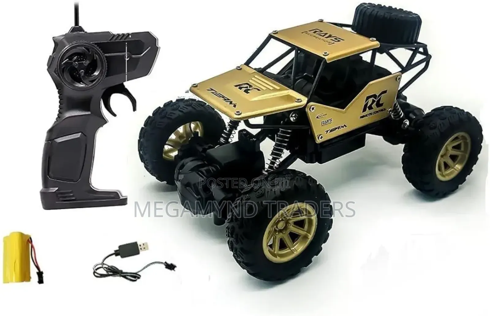 Remote Control Car for Kids/Rechargeable Rock Crawler Car
