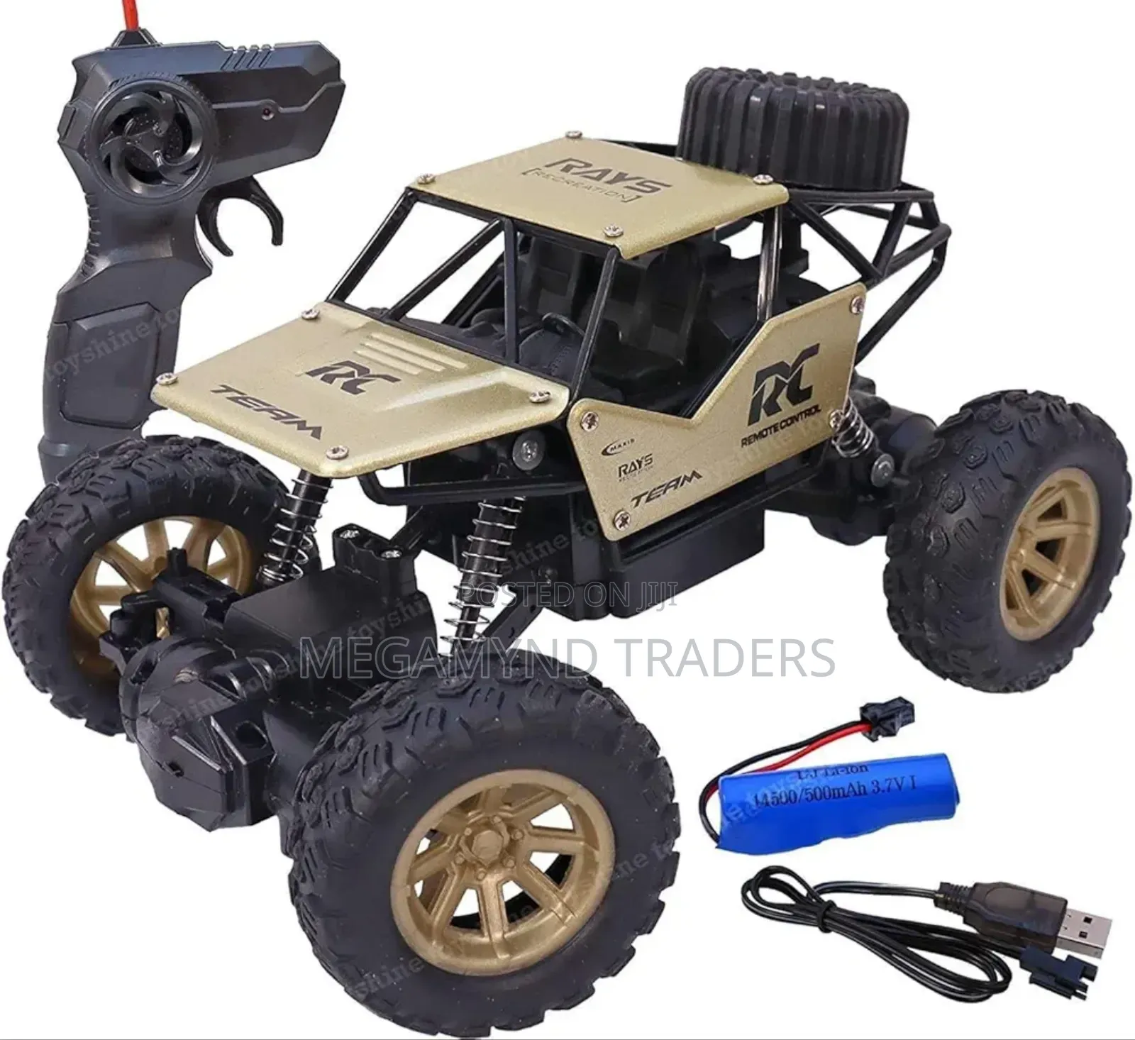 Remote Control Car for Kids/Rechargeable Rock Crawler Car