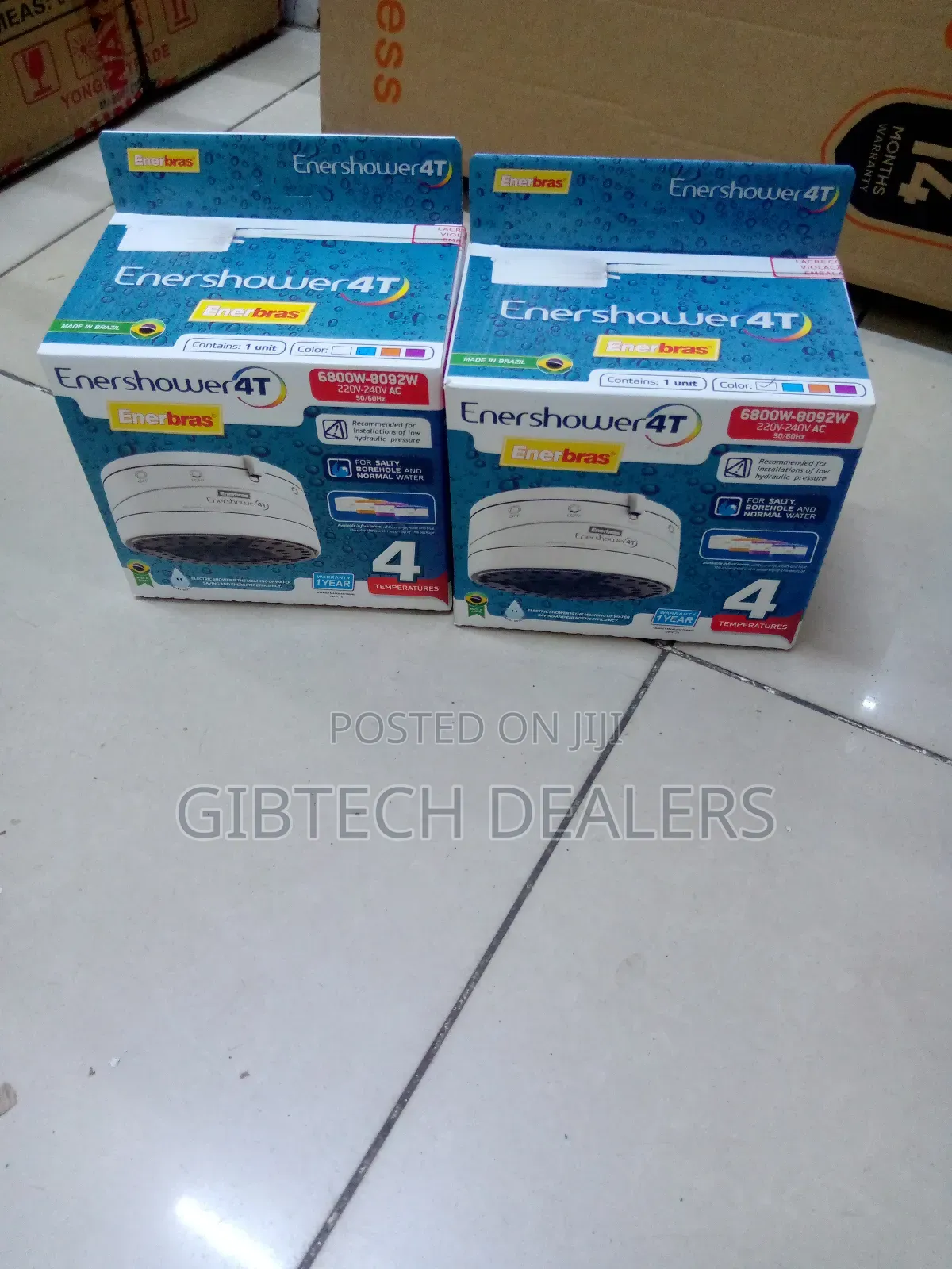4t Enershower Enebras Shower Head