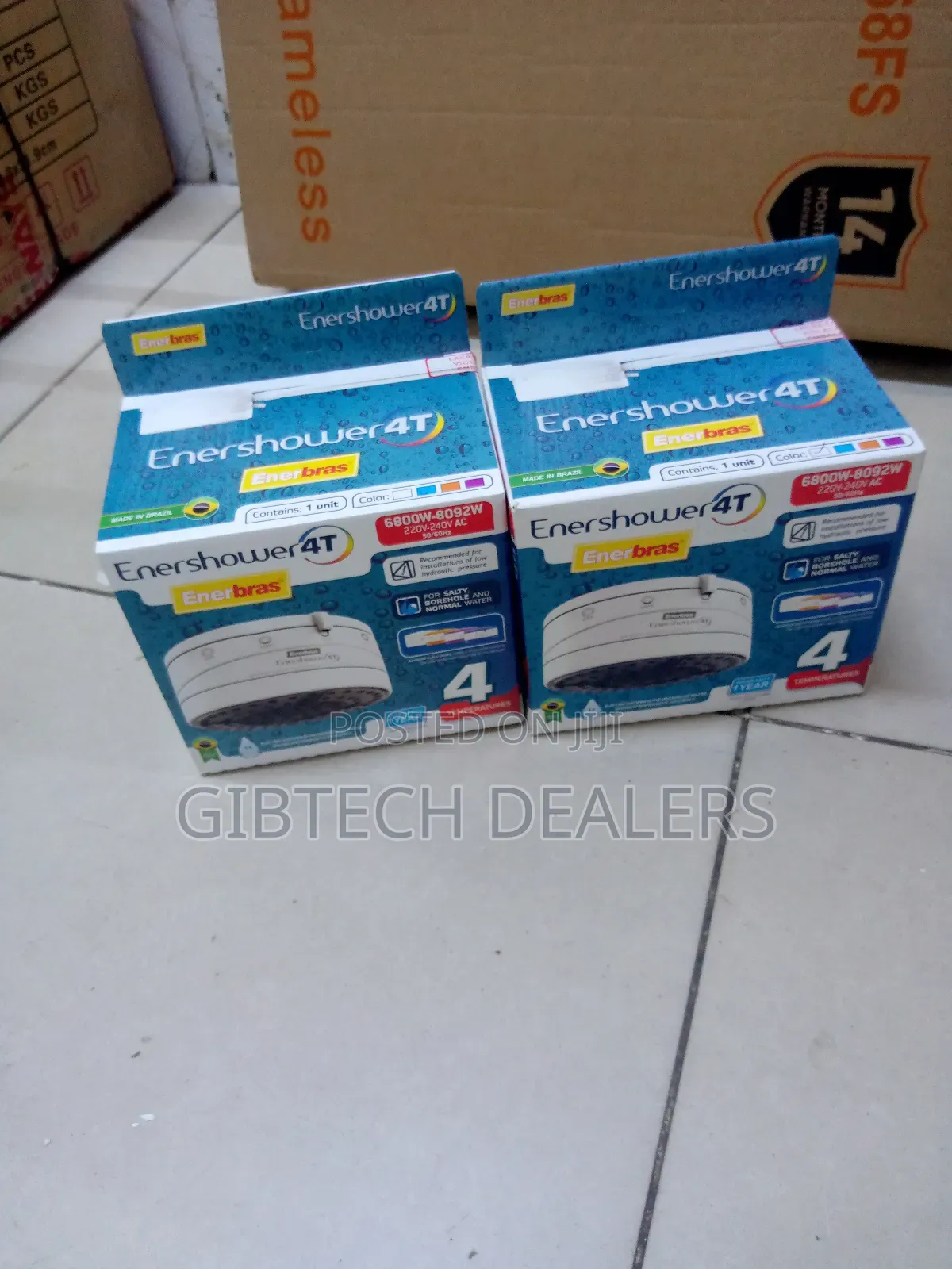 4t Enershower Enebras Shower Head