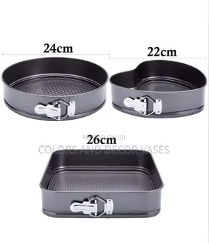 3pcs Baking Tins