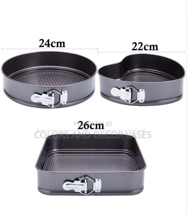 3pcs Baking Tins