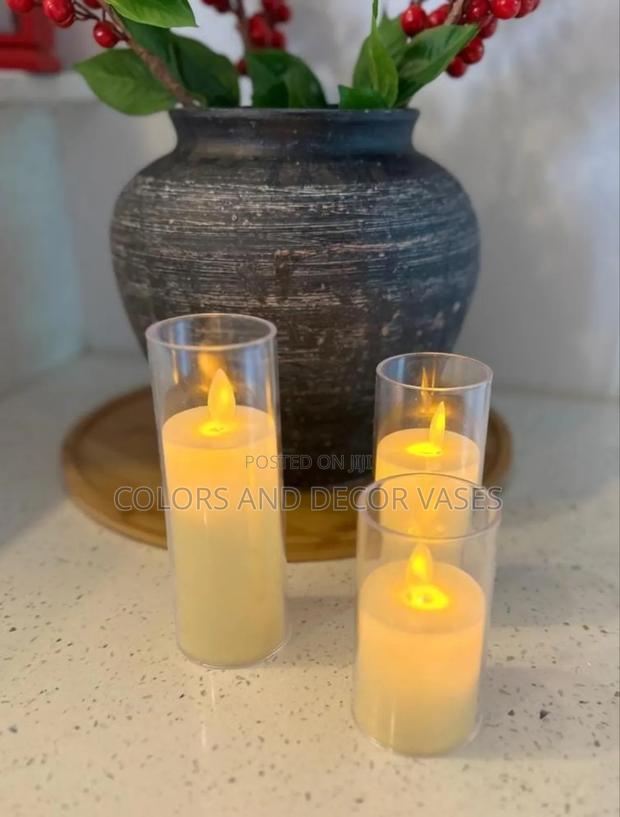* 3 in 1 Flameless LED Candle Available*