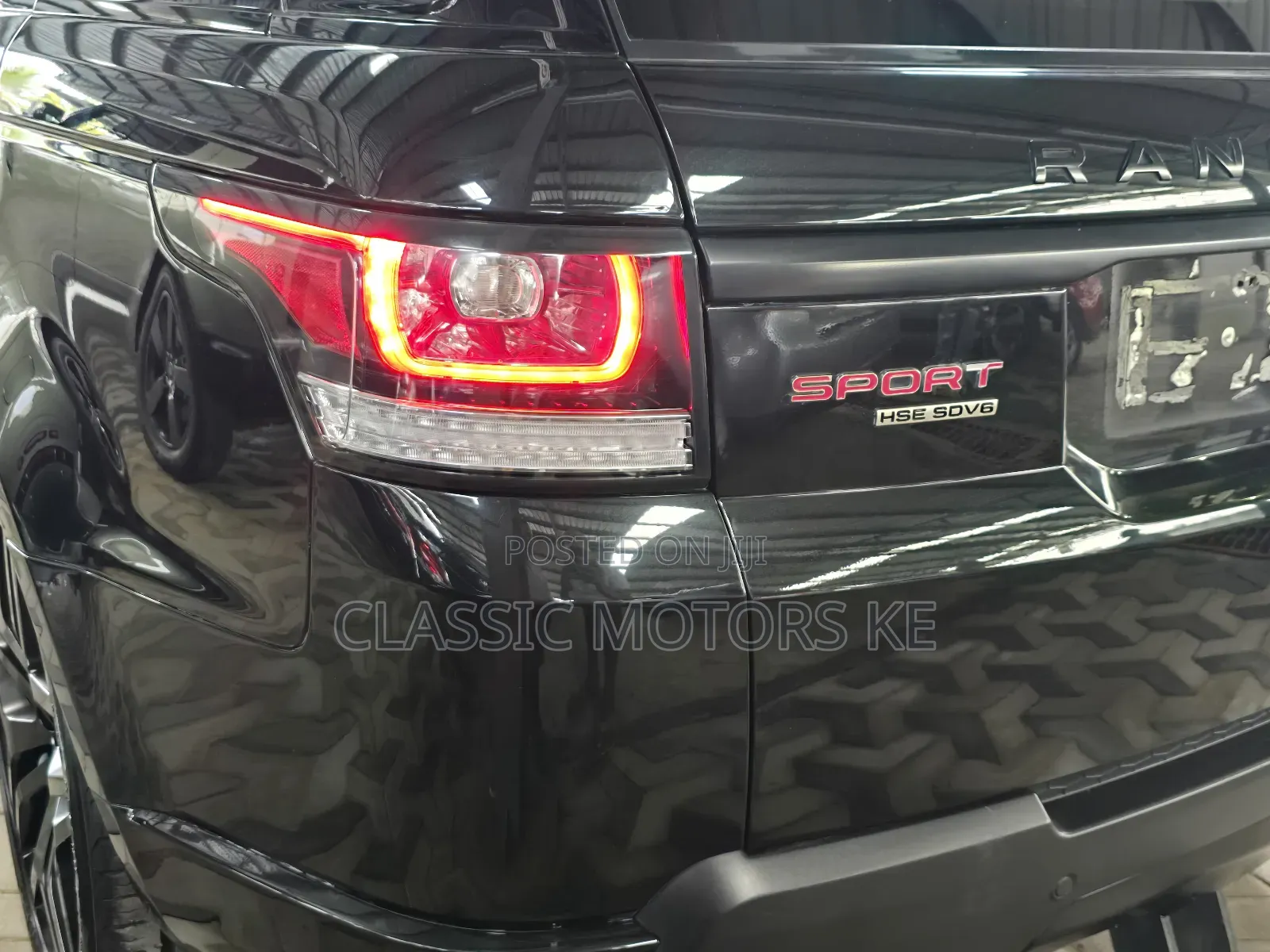 Land Rover Range Rover Sport 2017 Black