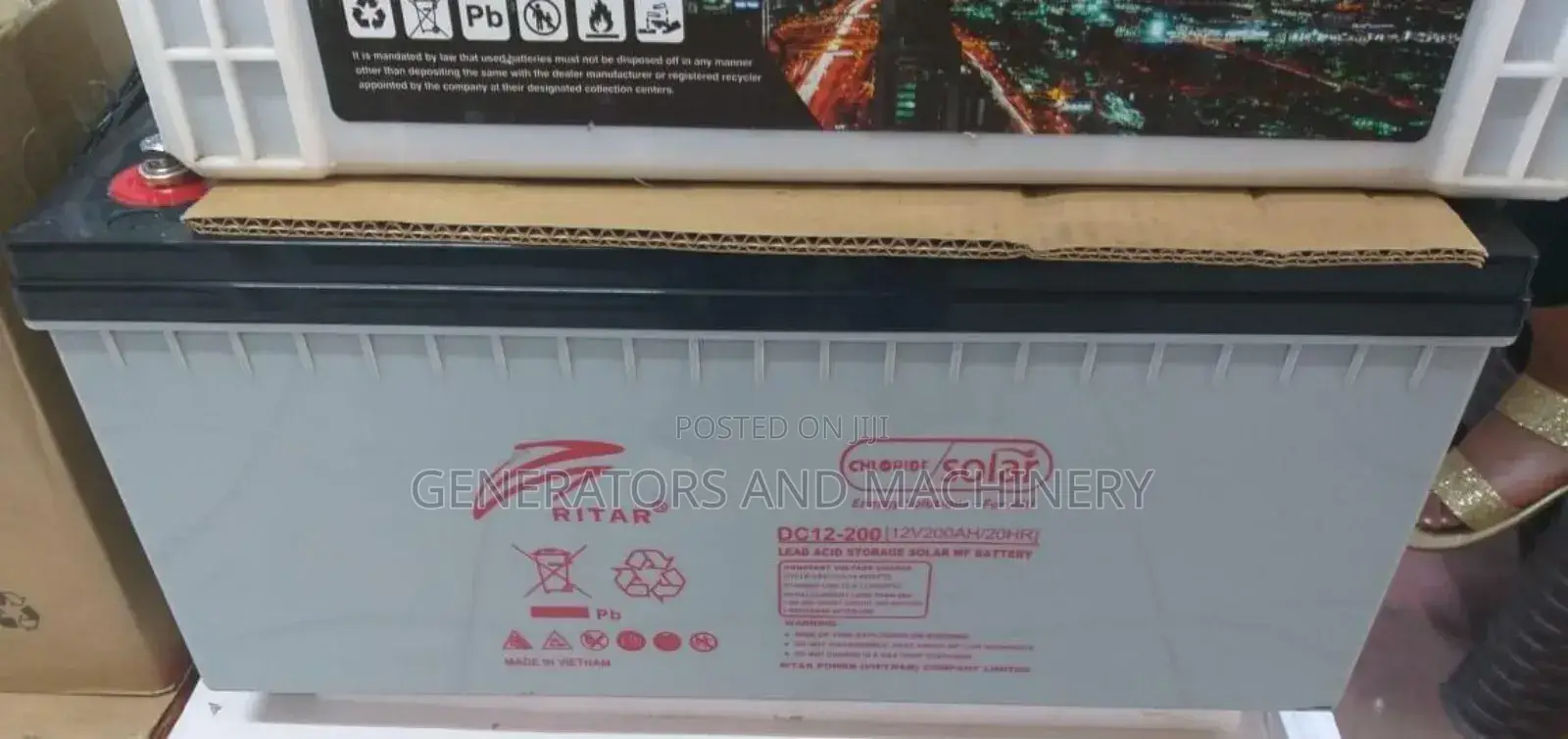 Ritar Battery 200ah
