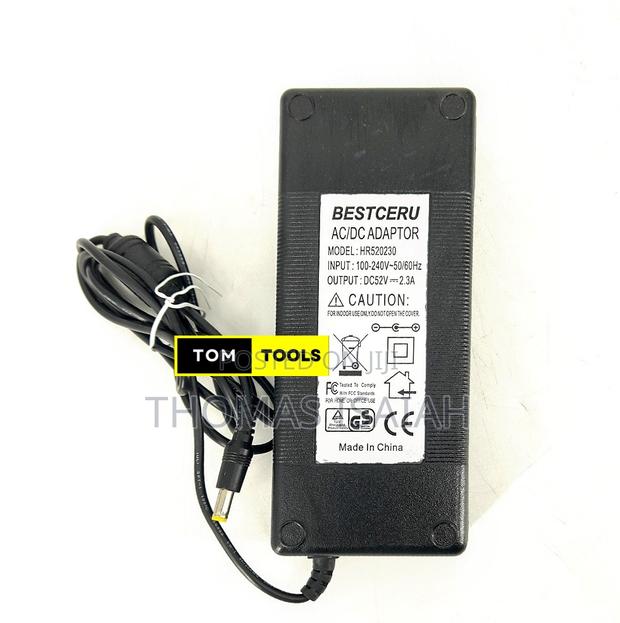 52V 2.3A DC G+ Power Adapter Charger With 3 Pin Plug Inlet - thumbnail 4