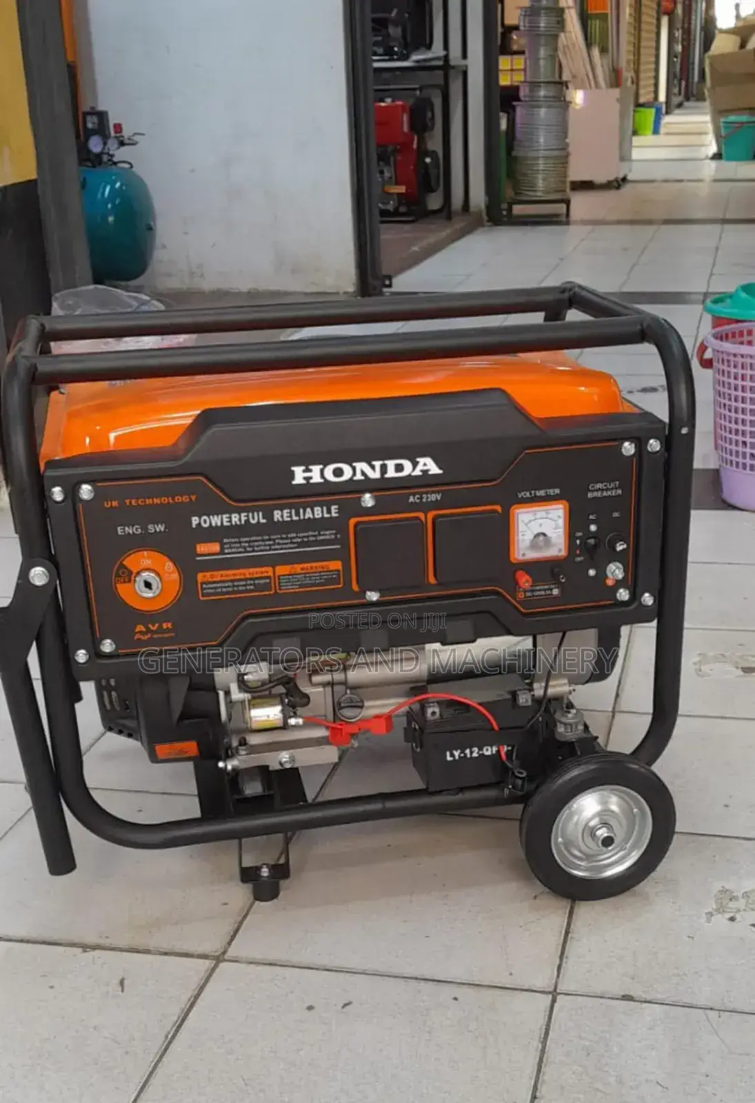 7.5kva Honda Generator