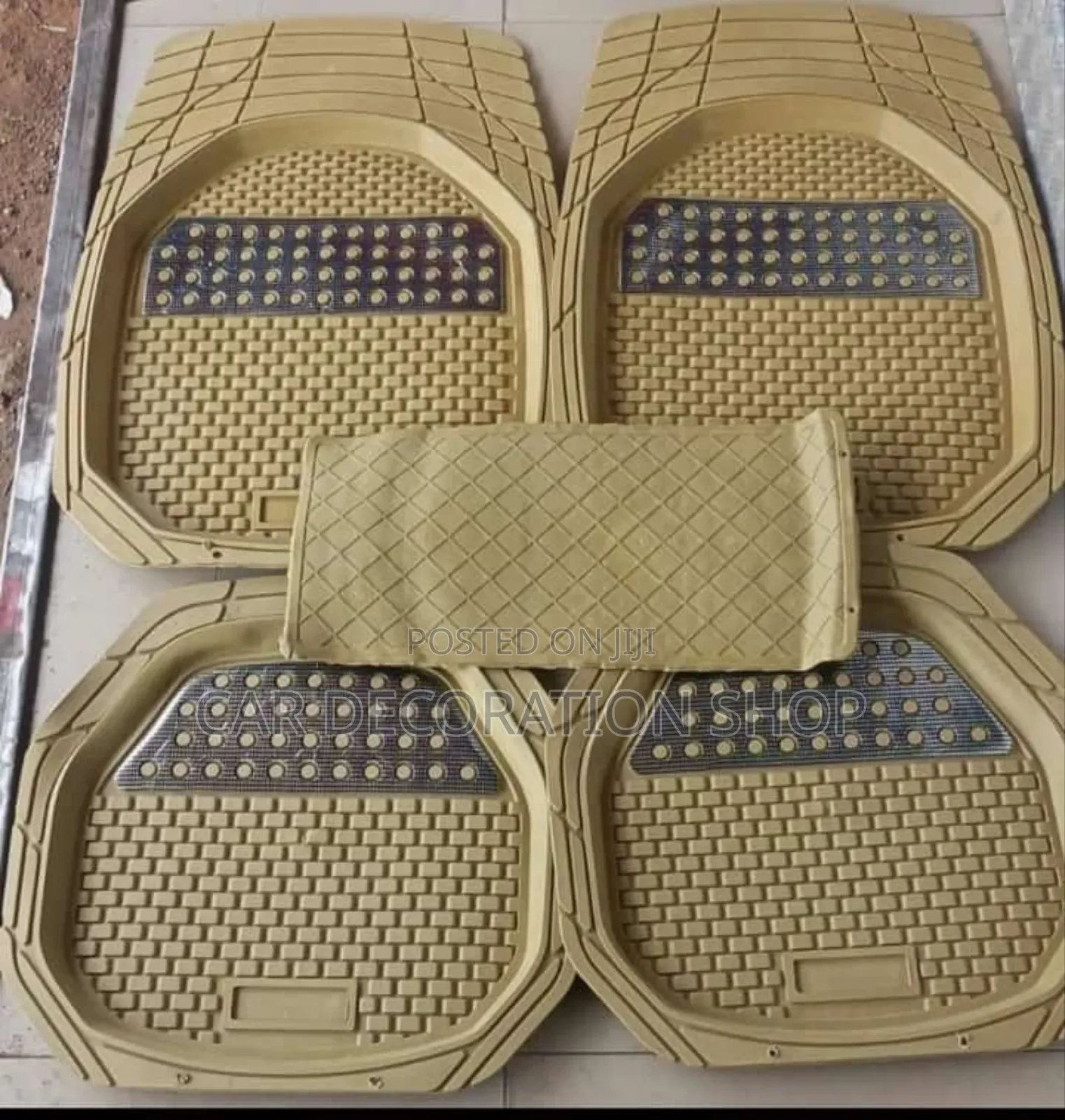 Baije Floor Dust Mats 5pc Set