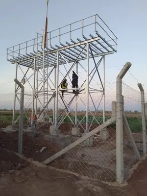 Well Drilling And Water Storage Installation