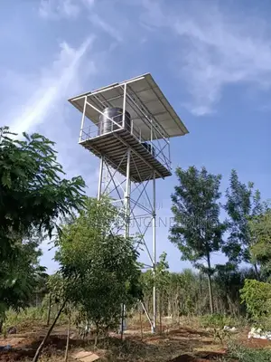 Well Drilling And Water Storage Installation