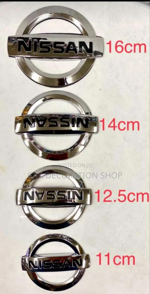Big Sizes Nissan Boot/Grill Logos