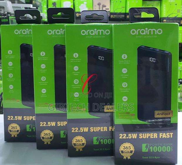 Oraimo Toast 22.5 Byte OPB-7100Q 10000mah 22.5W Power Bank