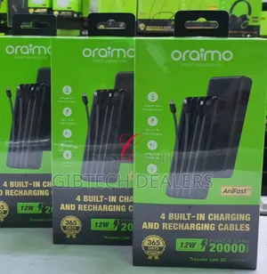 Oraimo Traveler Link 20 Opb-5201 20,000mah Power Bank