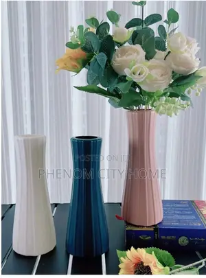 Plastic Flower Vases Available