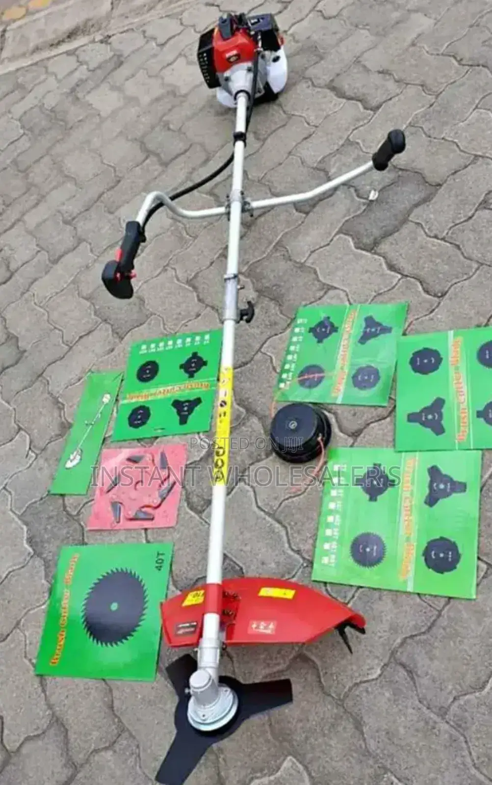 Brush Cutter With 8 Blades