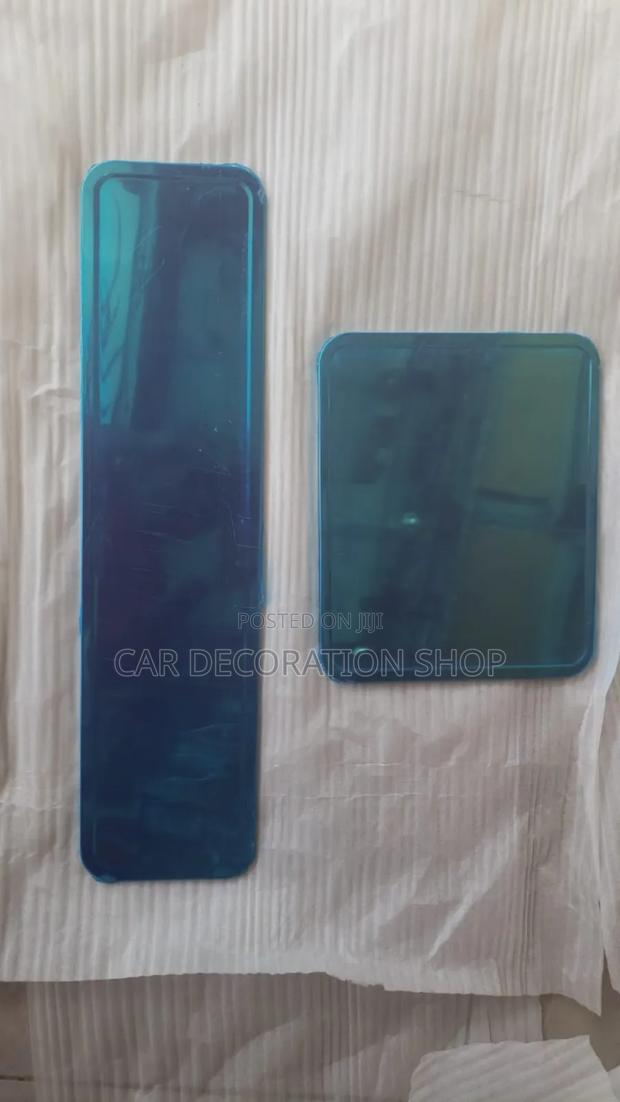 Chrome Metallic Plates Holder New NTSA Numbers