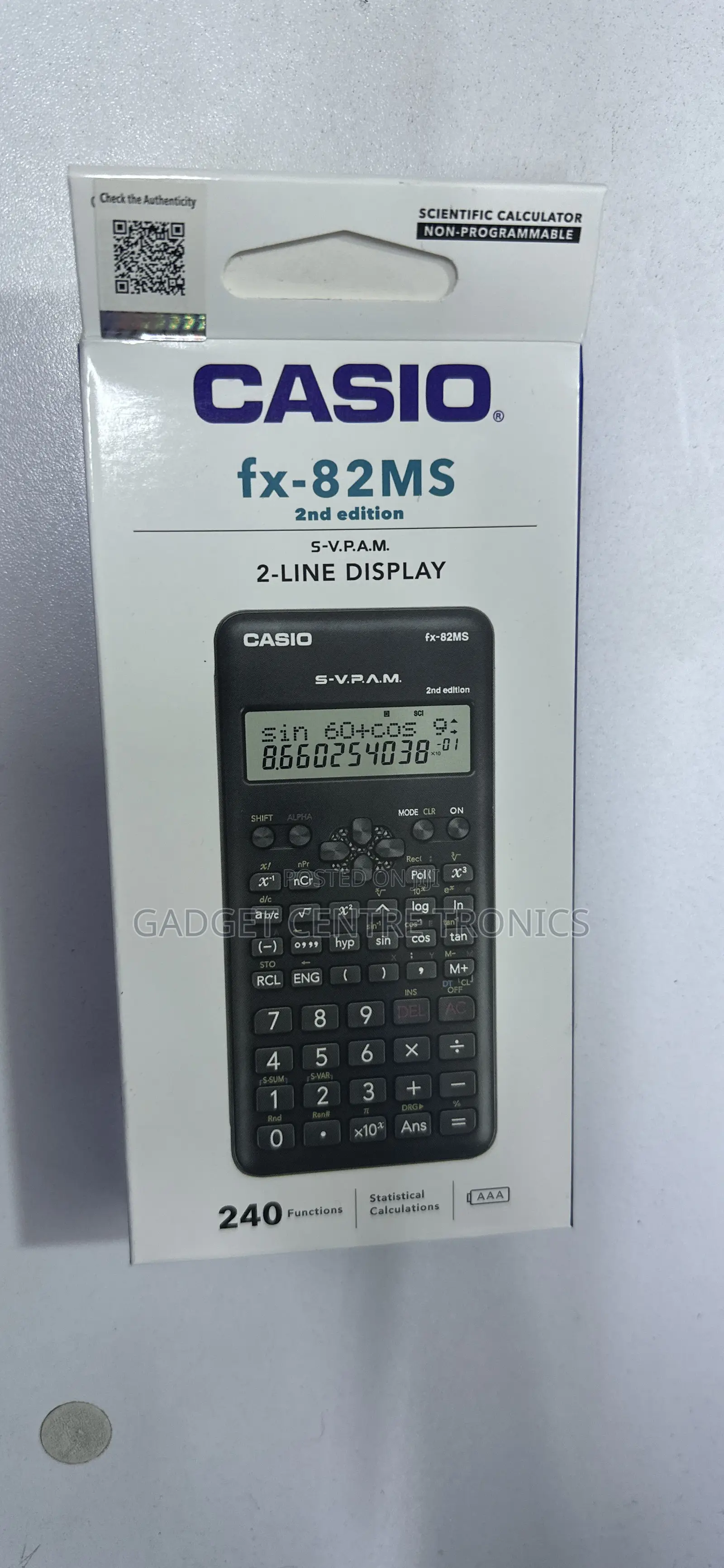 Casio Fx82ms Scientific Calculator