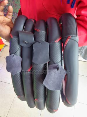 Leather Steering Covers in Grey,Baije,Black - thumbnail 2