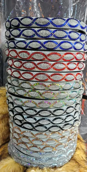 Blue,Red,Silver,Black,Gold Glittering Steering Wheel Cover