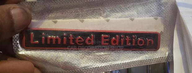 Limited Edition Body Badge (In Red Black
