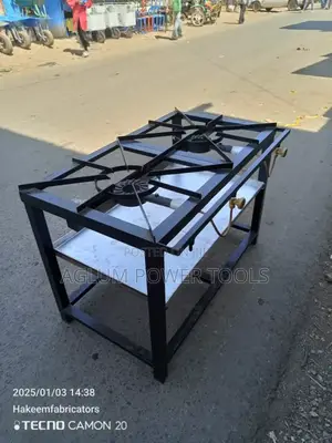 2 Burner With A Single Shelf