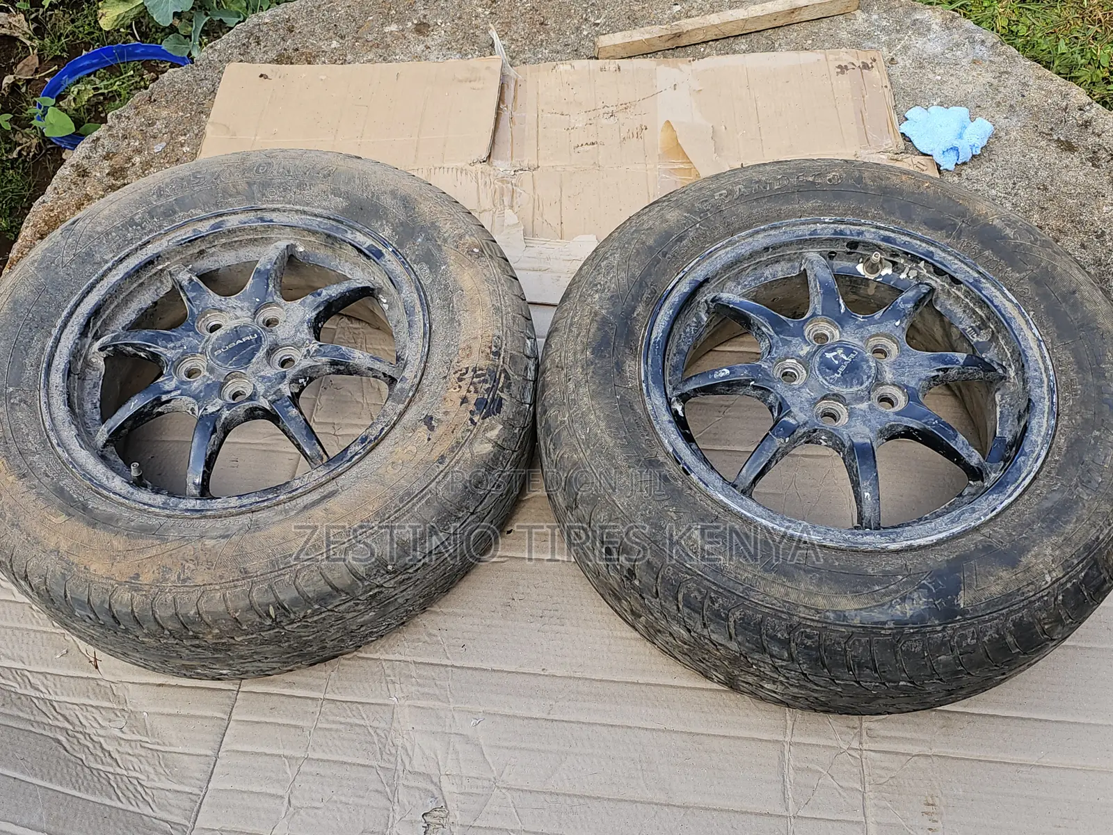 Subaru Rims With Tyres Size 185/70 R14