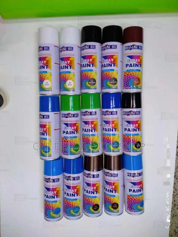 2pc Pack Different Color Shade Spray Paint - main view