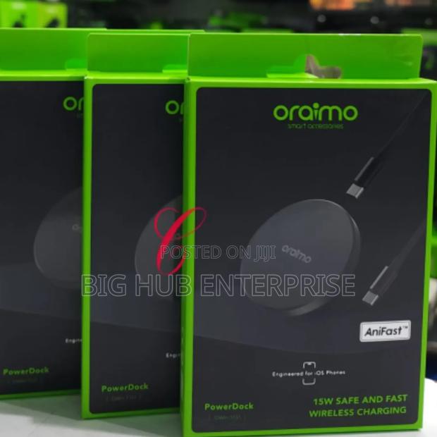 Oraimo Powerdock OWH-1151 15W Magnetic Wireless Charging Pad - thumbnail 2