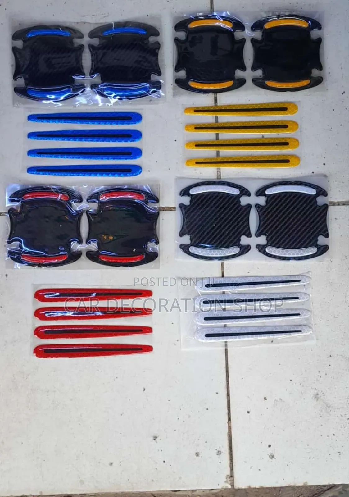 8pc Setred,Yellow,Blue,Clear Door /Bowl Antiscratch Guards