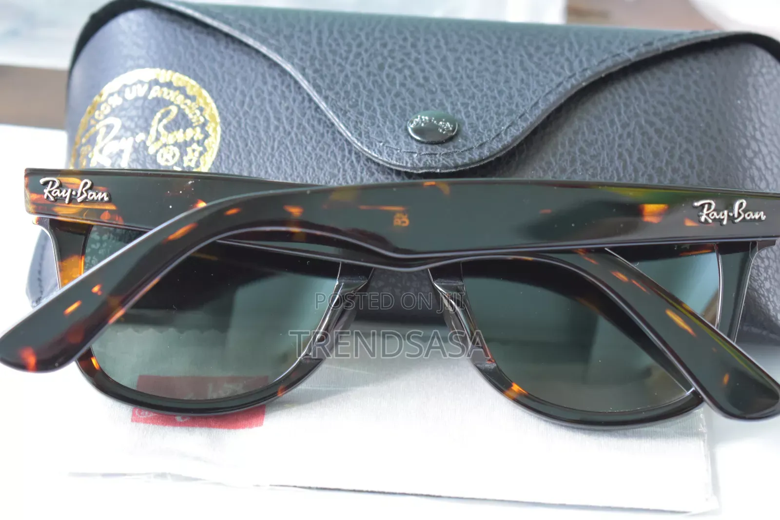 Raybans Wayfarers Turtle Frame Sunglasses