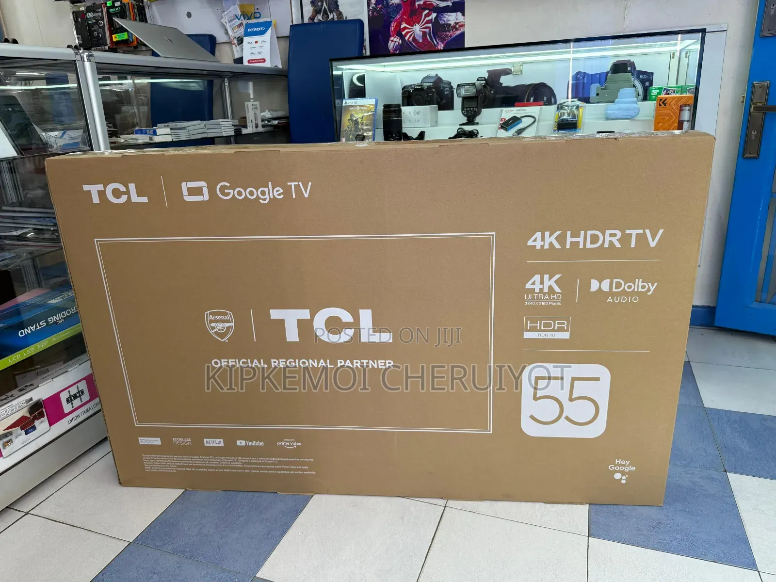 TCL 55P635 55 Inch HDR Google TV