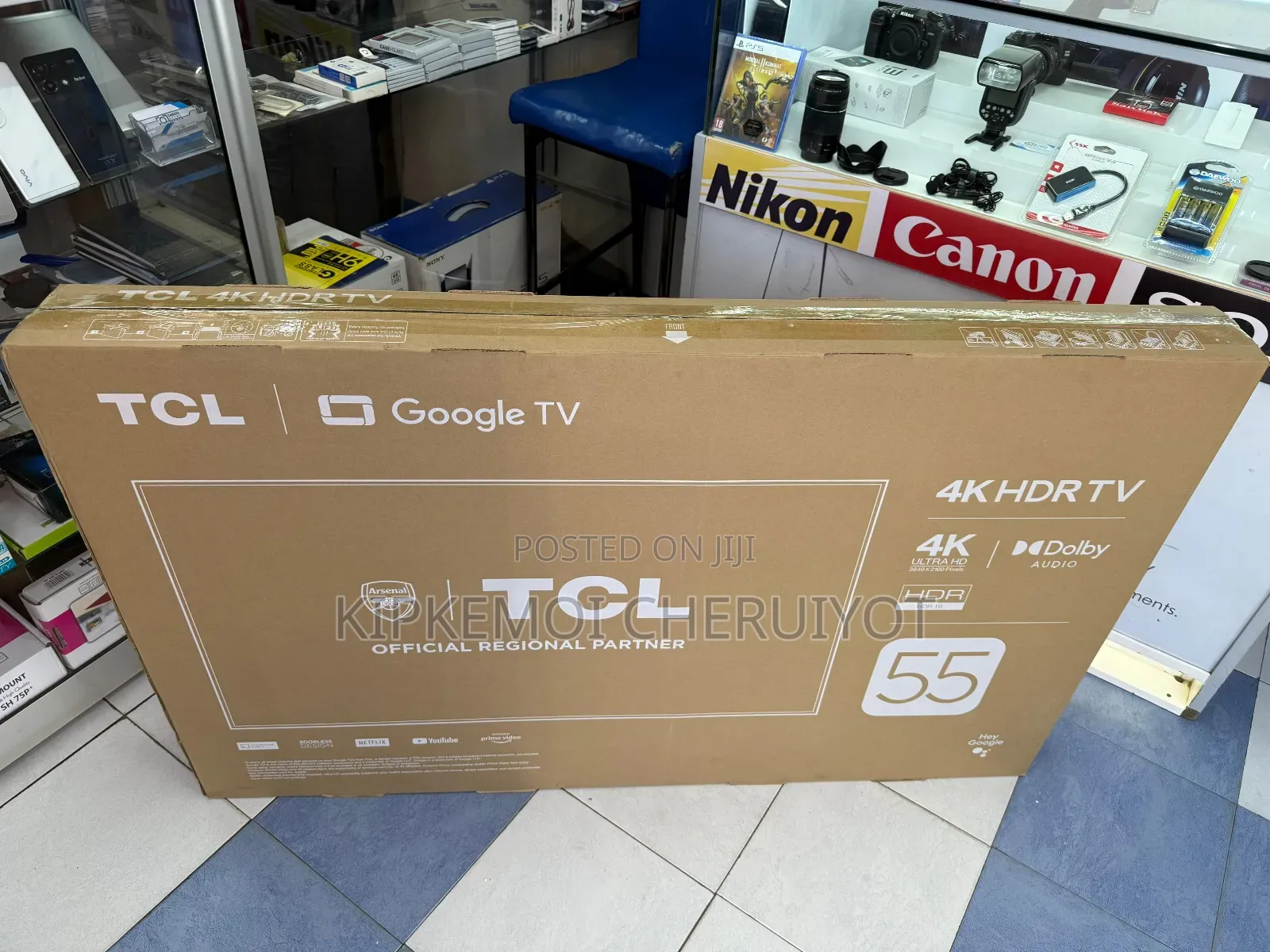 TCL 55P635 55 Inch HDR Google TV