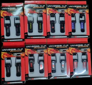 Branded Black Big or Small Size Bumler Clips