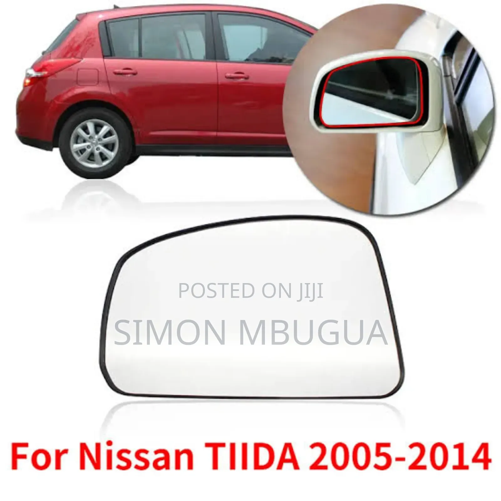 Nissan Tiida /Nissan Note Inner Mirror Plate